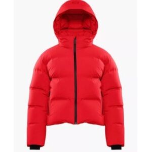 LIKE NEW - Super Puff 2o Shorty Rainstop - Size S - colour Red